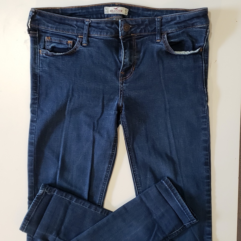 Hollister Girls Super Skinny Mid-Rise Jeans 9L